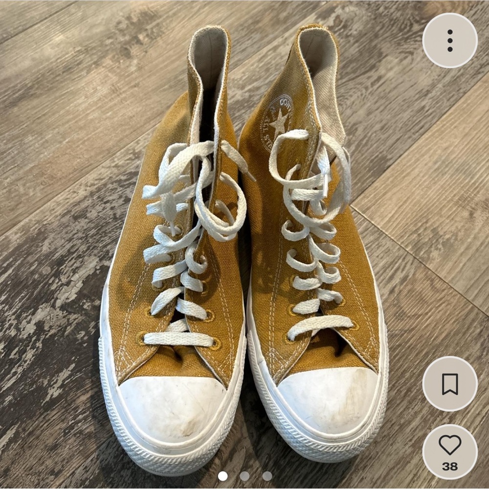 YELLOW MUSTARD CONVERSE
